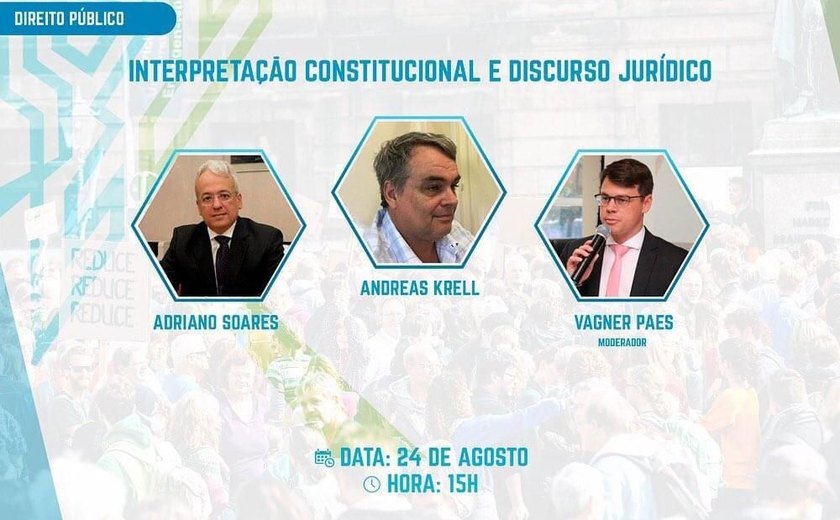 Congresso de Direito Público, Privado e Processual acontece nos dias 24 e 25 de agosto