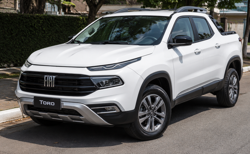 Fiat Toro é apreendida por determinação judicial em Maceió