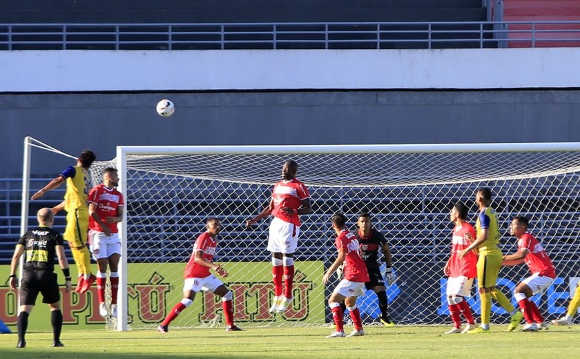 CRB vence o Desportivo Aliança por 2 a 0 no Rei Pelé