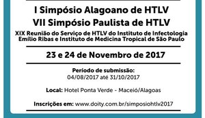 Maceió sedia I Simpósio Alagoano de HTLV com a presença do especialista Jorge Casseb