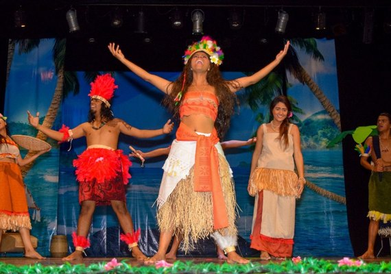 Espetáculo 'Moana: O Musical' será apresentado neste domingo no Teatro Deodoro