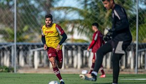 CRB finaliza preparação e viaja a Sergipe para a estreia contra o Itabaiana