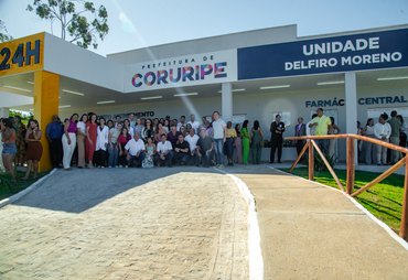 Coruripe inaugura Unidade de Saúde 24h Delfiro Moreno