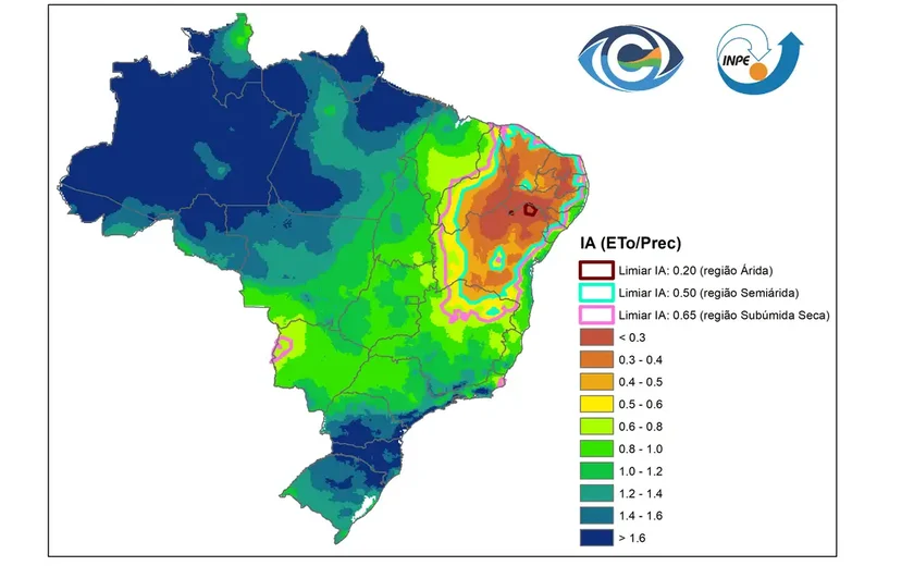 Estudo identifica, pela primeira vez, região árida no Norte da Bahia