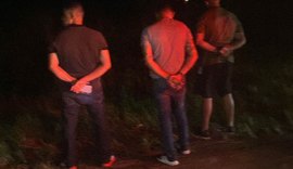 Trio é preso após série de furtos a lojas de roupas em Maceió e no Francês