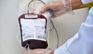 Estoque de sangue do Hemoal está com déficit de 71%