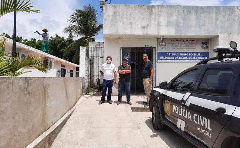 Barra de São Miguel: PC prende morador de rua acusado de assassinato