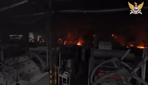 Defesa Civil solicita demolição de galpão destruído por incêndio em empresa de Maceió