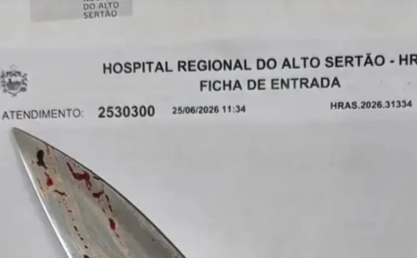 Mulher é presa após esfaquear companheiro em zona rural de Delmiro Gouveia