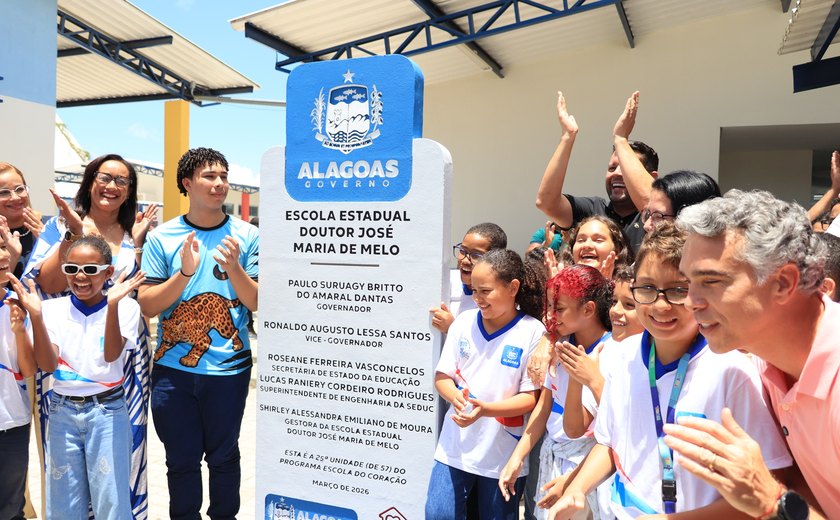 Vídeo: nova sede da Escola Dr. José Maria de Melo é entregue no Benedito Bentes