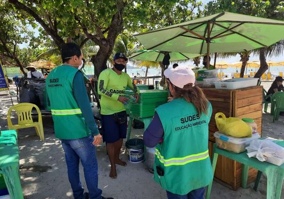 Maceió contra a dengue tem educação ambiental para ambulantes e turistas