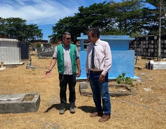 Defensoria Pública inspeciona cemitérios de Maceió e cobra avanço em medidas para garantir sepultamentos dignos