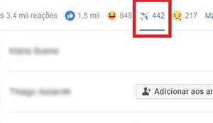 Avião no Facebook: bug traz reação inédita para rede social