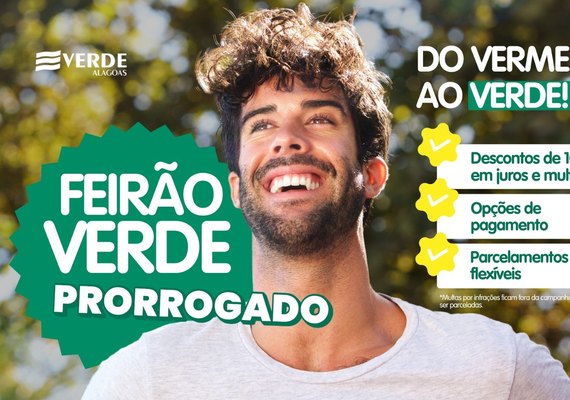 Verde Alagoas prorroga feirão de negociações até o fim de dezembro