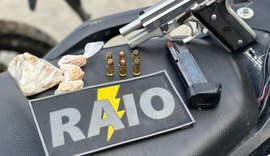 PM apreende 21 armas de fogo e 4kg de drogas durante a última semana em Alagoas