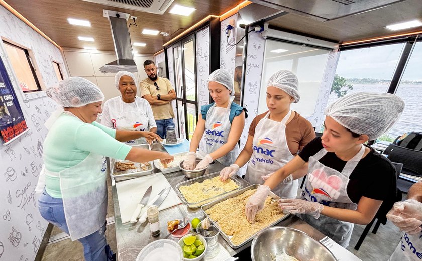 Escola do Turismo: Setur leva curso de gastronomia a São Sebastião