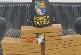 Operação conjunta entre PMs de AL e SE prende homem foragido e apreende 25 kg de maconha