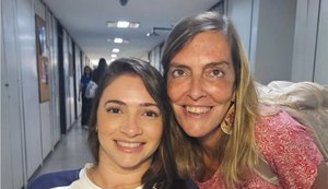 Laís Souza se encontra com pesquisadora pioneira em reconstrução da medula espinhal