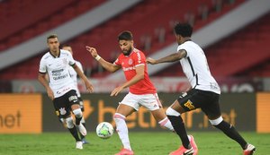 Internacional fica no empate com o Corinthians e acaba Brasileiro em segundo