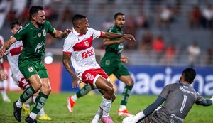 CRB volta a vencer, mas está fora da Copa do Nordeste; ASA empata e avança em 2º