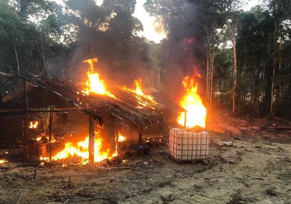 Exército prende garimpeiros em unidades de conservação do Amazonas