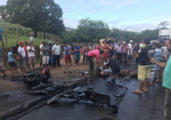 Motociclista morre após colisão frontal com veículo em Porto Calvo