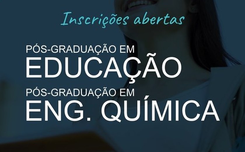 Pós-graduações em duas áreas estão com inscrições abertas em agosto