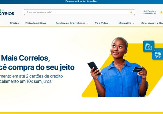Plataforma de compras dos Correios está no ar com mais de 500 mil produtos e entrega em todo o Brasil