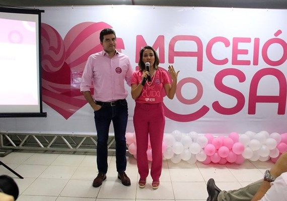 Outubro Rosa: prefeitura lança campanha Maceió Rosa 2019