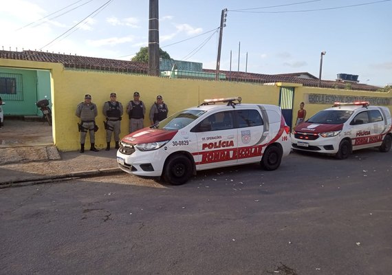 Polícia Militar reforça ações preventivas e ostensivas em escola após assassinato de aluno
