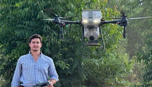 Jovem conquista drone de R$ 150 mil com consórcio do Sicredi