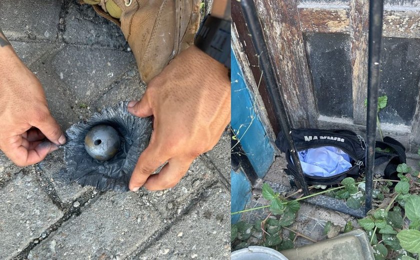 Explosivo é encontrado em frente à sede de torcida organizada do CSA