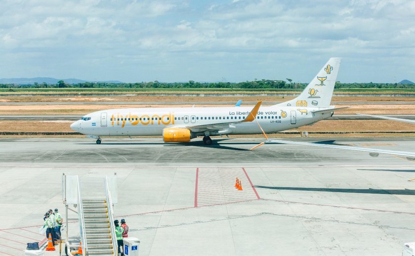 Alagoas recebe 1º voo regular internacional da Argentina para alta temporada 25/26