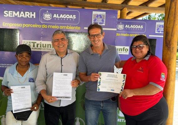 Parceria entre Secretaria do Meio Ambiente e Usina Triunfo fortalece cooperativas de catadores em Alagoas