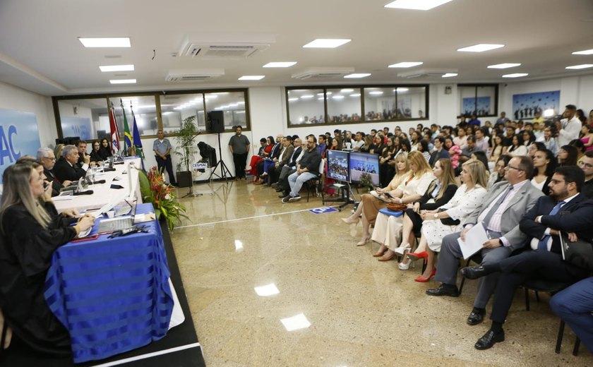 Estudantes de Direito acompanham sessão da 4ª Câmara Cível em Arapiraca