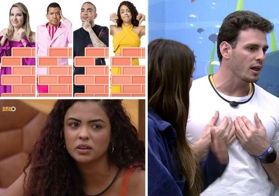 Paredão, barraco e ameaça marcam a noite na casa do 'BBB23'