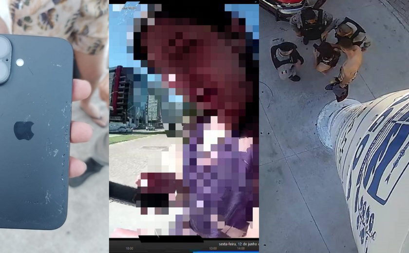Polícia recupera celular furtado após mulher acionar botão de emergência em totem da SSP