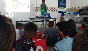 Educação ambiental: ação chega à Escola Municipal Zumbi dos Palmares, no Clima Bom
