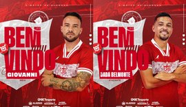 CRB anuncia contratações do meia Giovanni e do atacante Dadá Belmonte