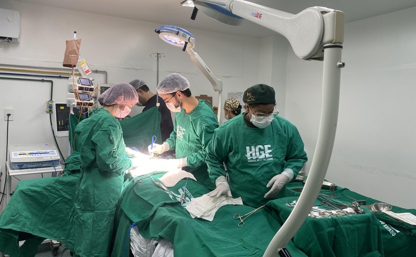 Família de paciente vítima de AVC autoriza a doação dos rins no HGE