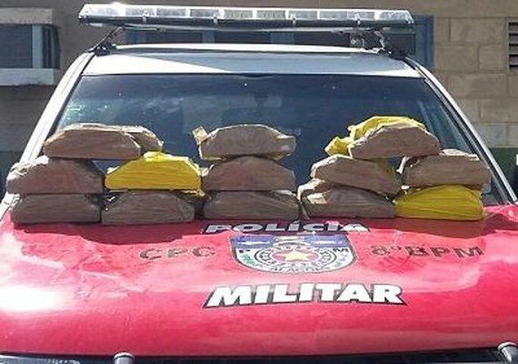 Mais de 10 kg de drogas são apreendidas em residência