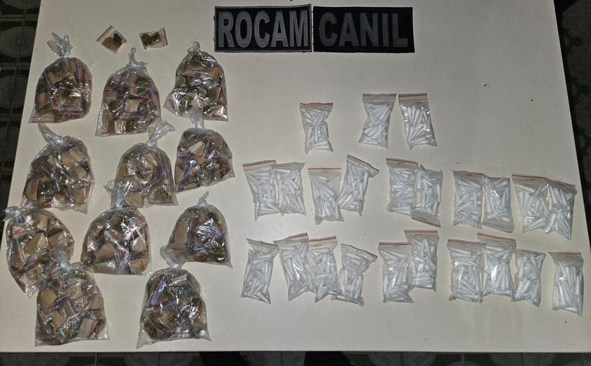 Polícia Militar apreende drogas e recupera moto no interior