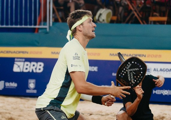Favoritos superam alagoanos na estreia do Macena Open Prime na Praia do Francês