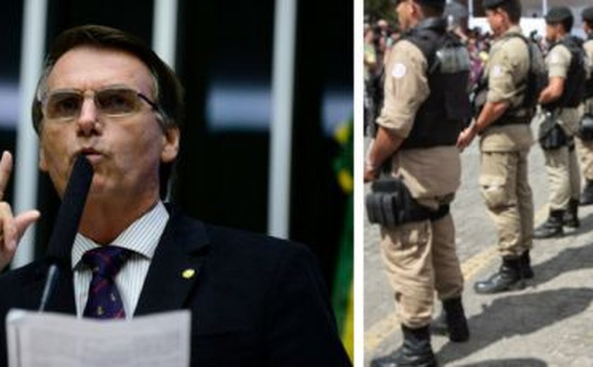 Policiais baianos lançam manifesto contra Bolsonaro