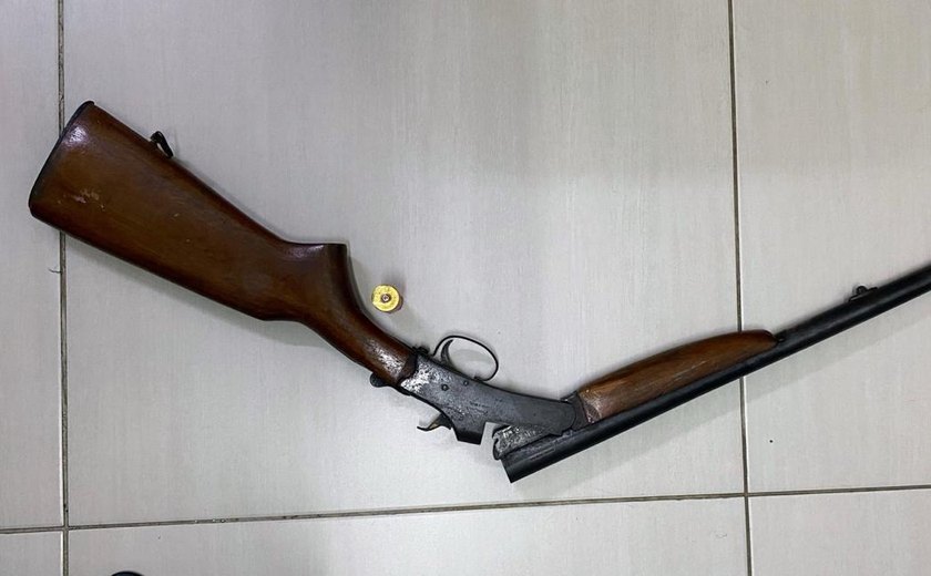 Homem é preso em flagrante por tentativa de homicídio e posse ilegal de arma em Batalha