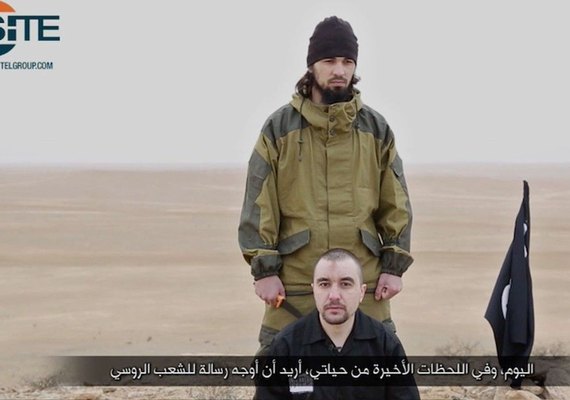 EI divulga vídeo de suposta decapitação de agente russo na Síria
