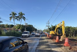 BRK inicia implantação de adutora na AL-101 Norte