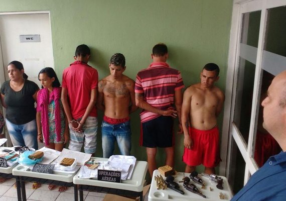 Operação policial termina com 19 presos e quatro mortos em Arapiraca