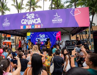 Alegria, música e diversão marcaram a celebração do Dia das Crianças em Maceió