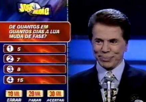 Após 12 anos, o SBT decidiu retomar o Show do Milhão nas noites de quarta feira